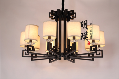 回形紋的燈具美學設計 明璞新中式與紡織品上光皂的融合